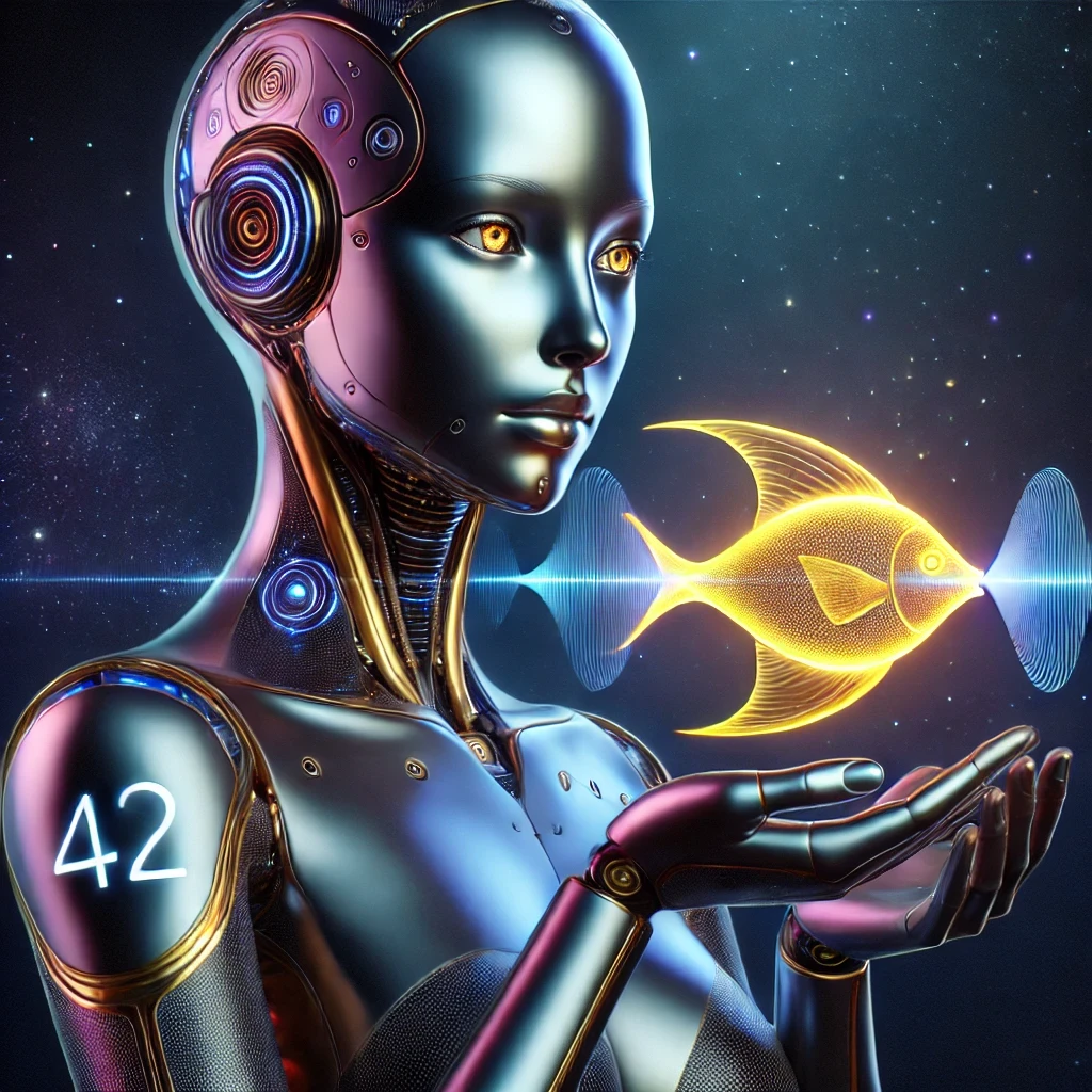 Babel Fish AI - Assistant IA avec poisson traducteur